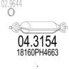HONDA 18160PH4663 Catalytic Converter